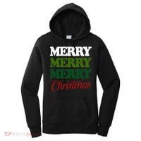 Merry Merry Merry Christmas Women's Hoodie thumb 0