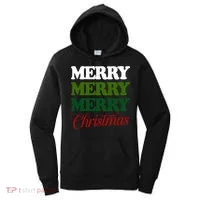 Merry Merry Merry Christmas Women's Hoodie thumb 0