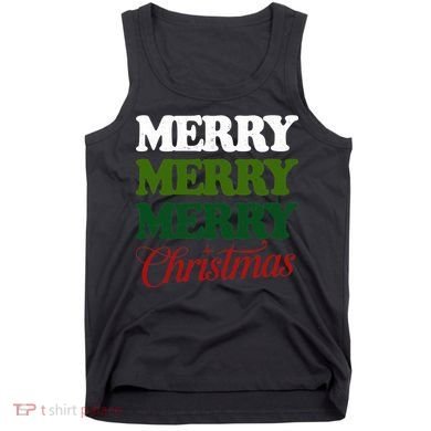 Merry Merry Merry Christmas Tank Top