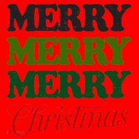 Merry Merry Merry Christmas Santa Hat thumb 1