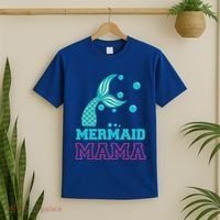 Mermom Mermaid Mom Meaningful Gift Ocean Beach Pool Party Swimming Great Gift T-Shirt thumb 2