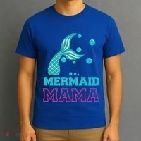 Mermom Mermaid Mom Meaningful Gift Ocean Beach Pool Party Swimming Great Gift T-Shirt thumb 3