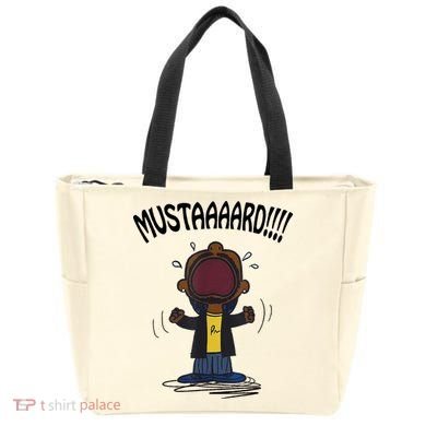 Mustard Meme Tote Bag
