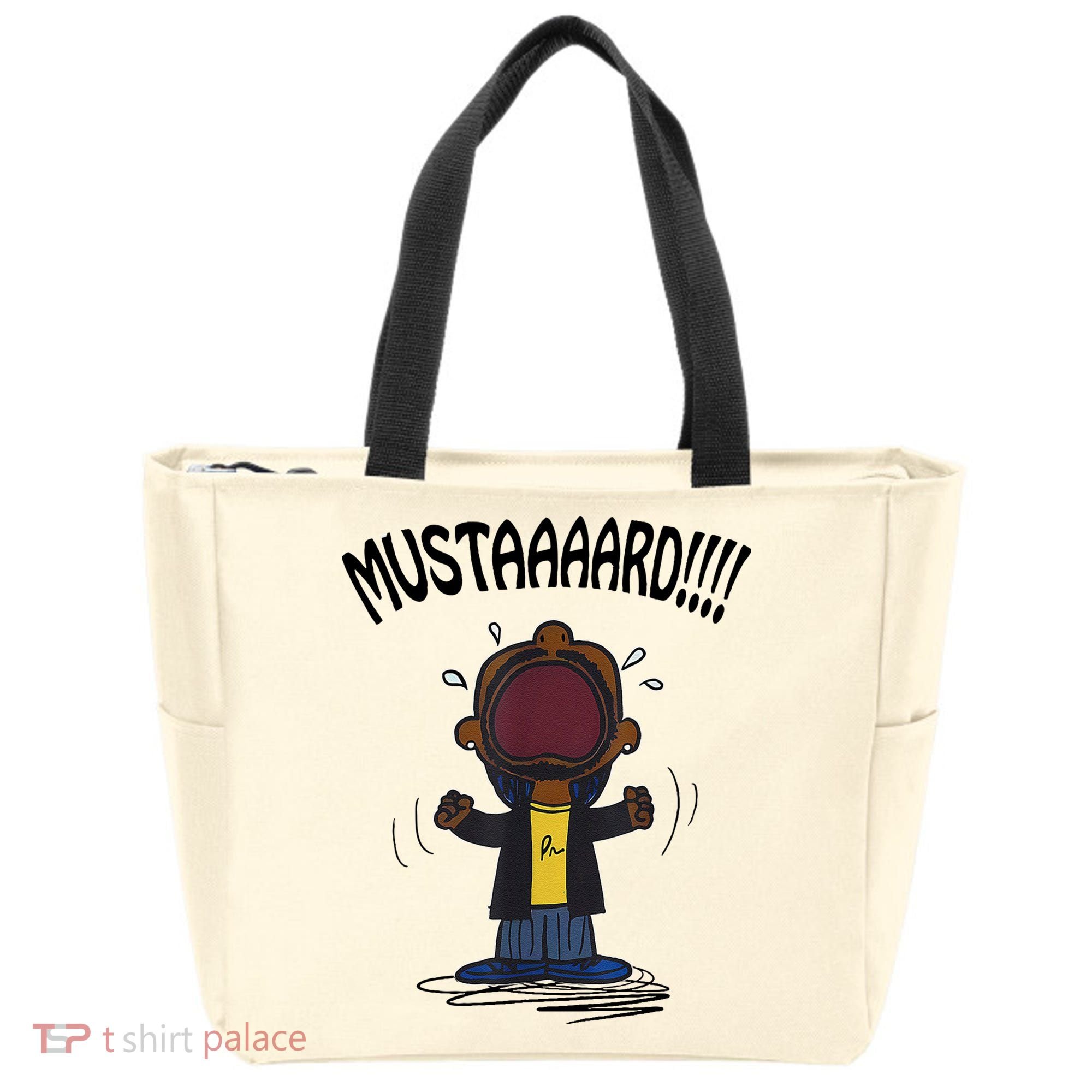 Mustard Meme Tote Bag