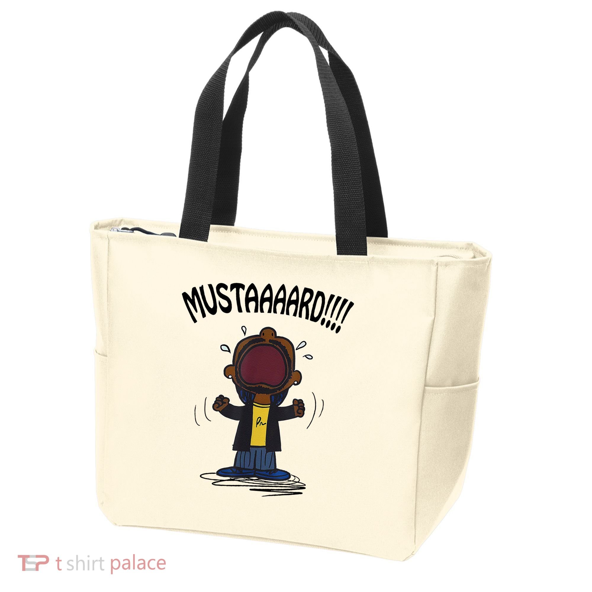 Mustard Meme Tote Bag