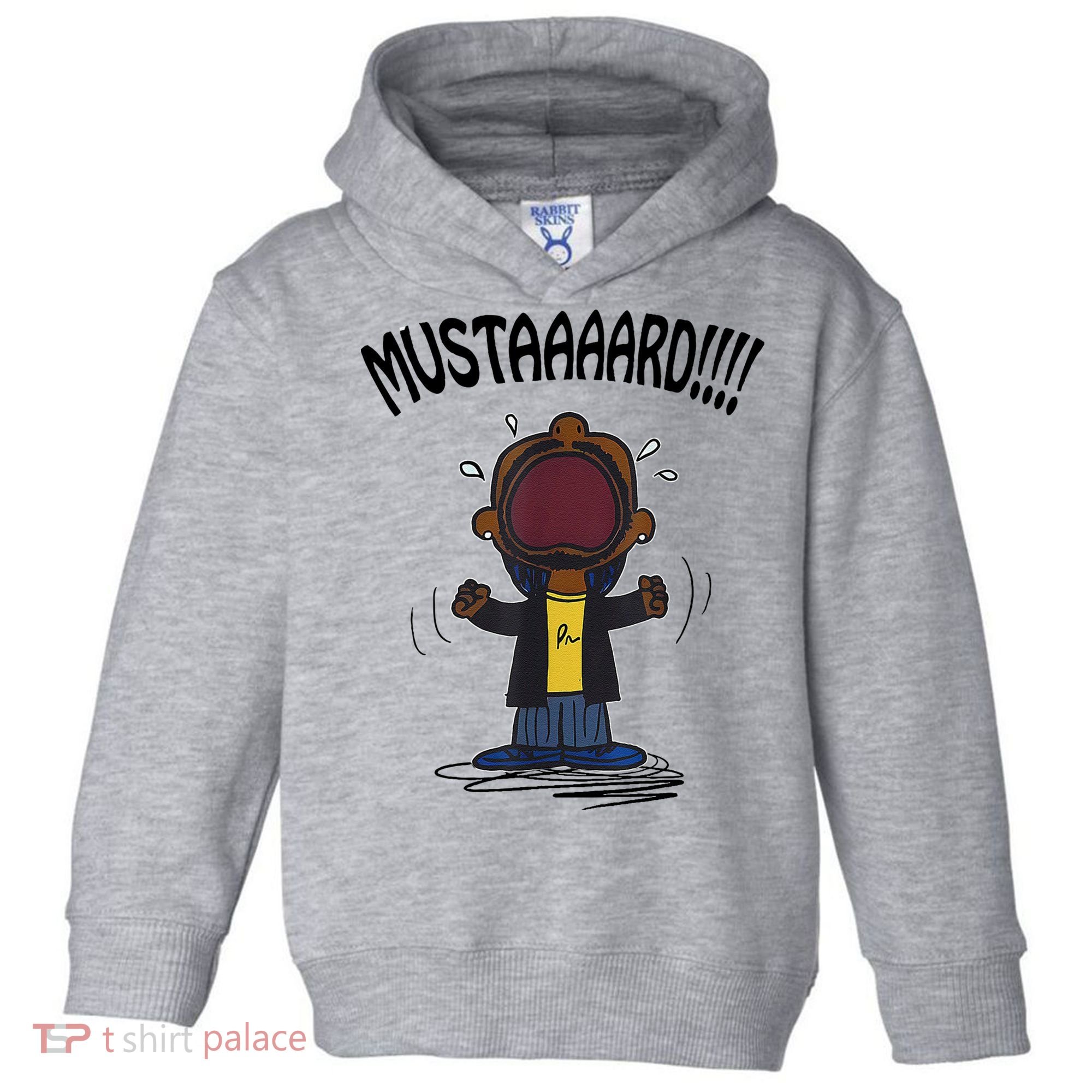 Mustard Meme Toddler Hoodie