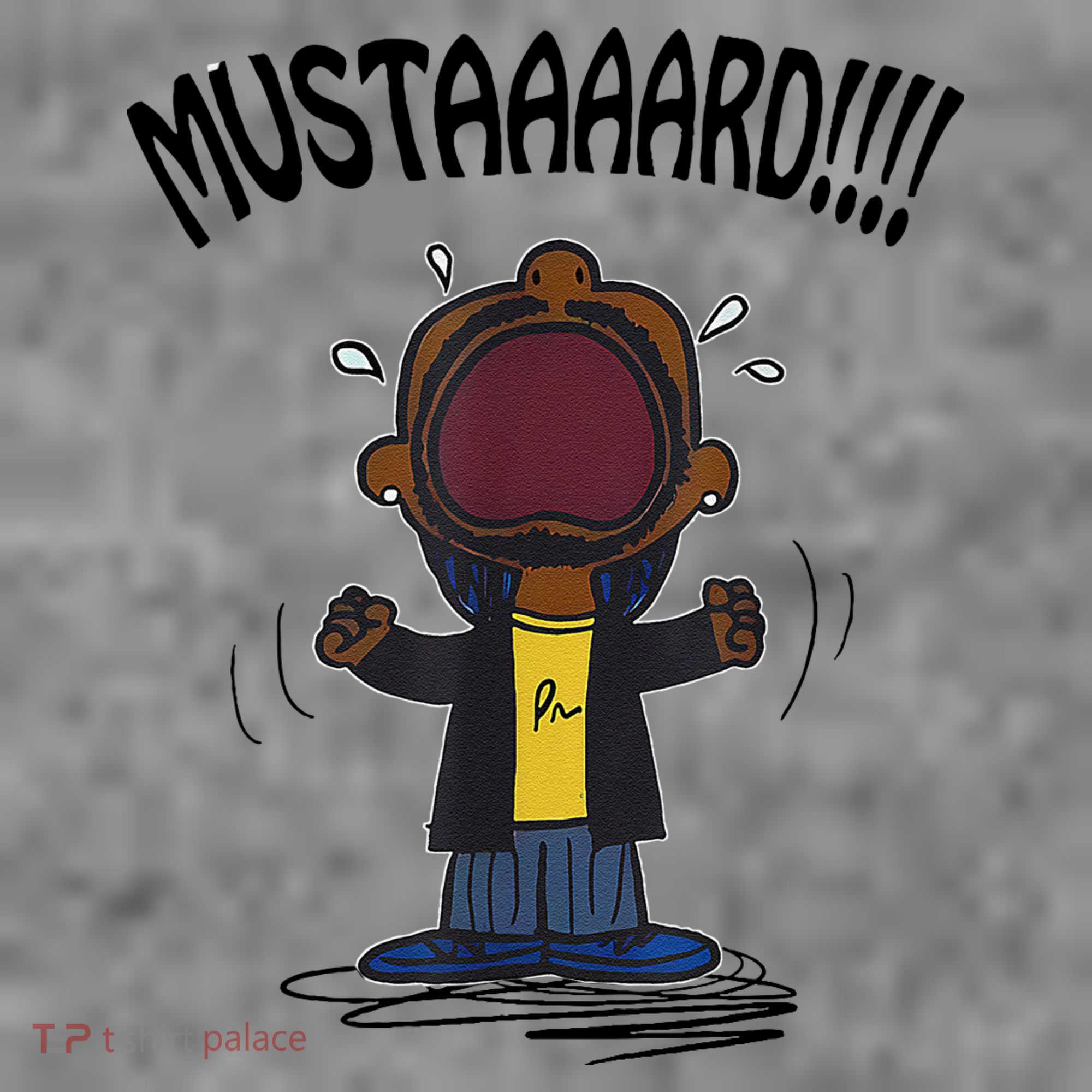Mustard Meme Toddler Hoodie