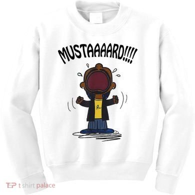 Mustard Meme Kids Sweatshirt