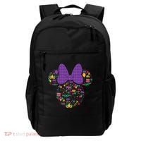 Minnie Mouse Mardi Gras Carnival Holiday Icon Backpack thumb 0