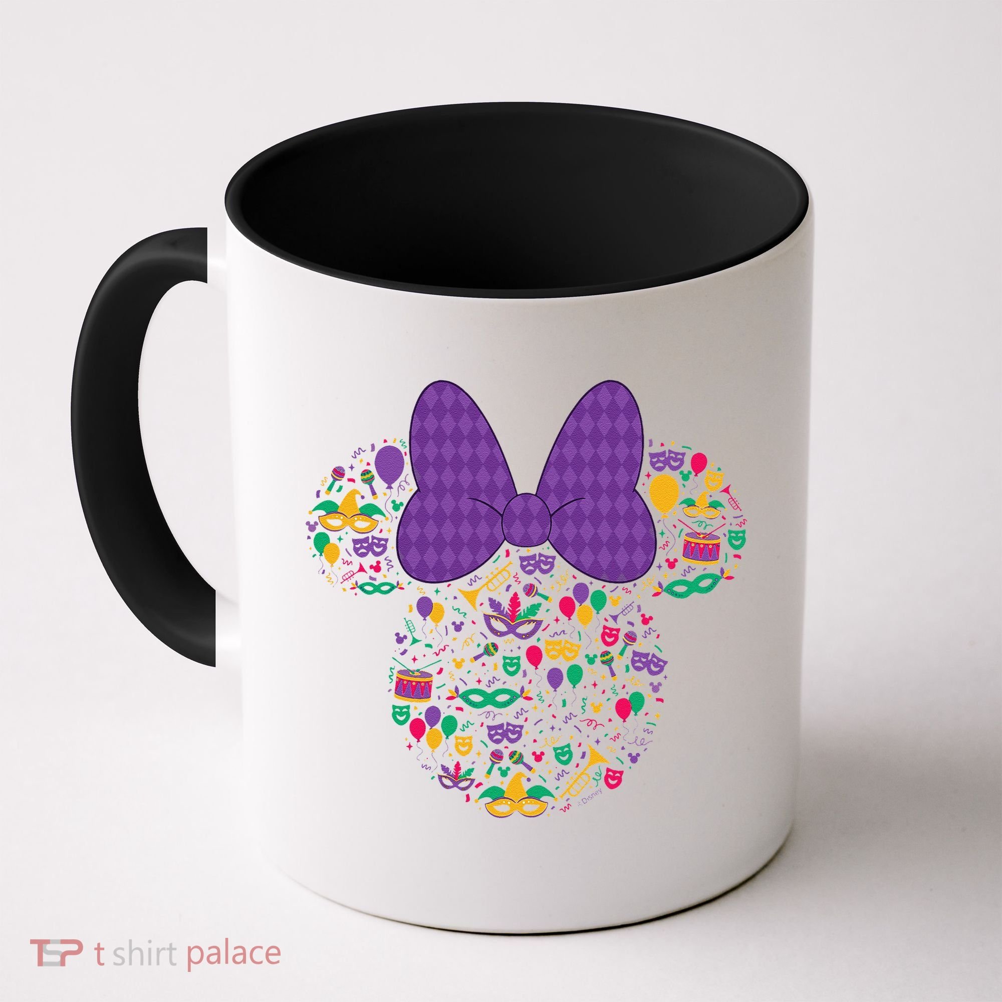Minnie Mouse Mardi Gras Carnival Holiday Icon Coffee Mug