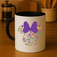 Minnie Mouse Mardi Gras Carnival Holiday Icon Coffee Mug thumb 4