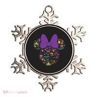 Minnie Mouse Mardi Gras Carnival Holiday Icon Ornament thumb 0
