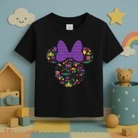 Minnie Mouse Mardi Gras Carnival Holiday Icon Toddler T-Shirt thumb 3