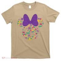 Minnie Mouse Mardi Gras Carnival Holiday Icon T-Shirt thumb 0