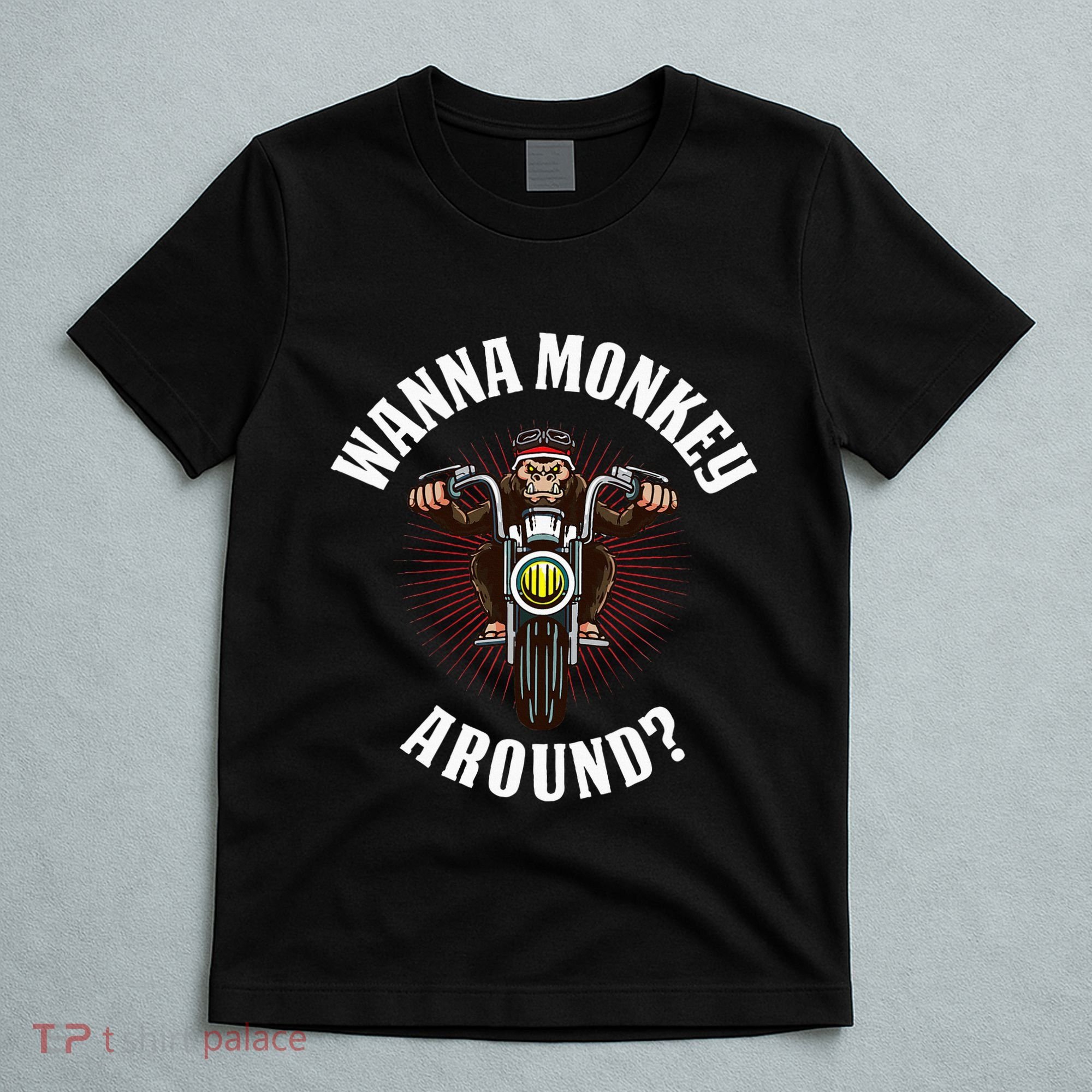 Monkey Motorcycle T-Shirt