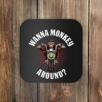Monkey Motorcycle Coaster thumb 0