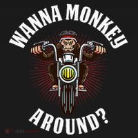 Monkey Motorcycle Women's Tank Top thumb 5