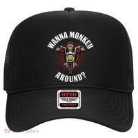 Monkey Motorcycle Hat thumb 0
