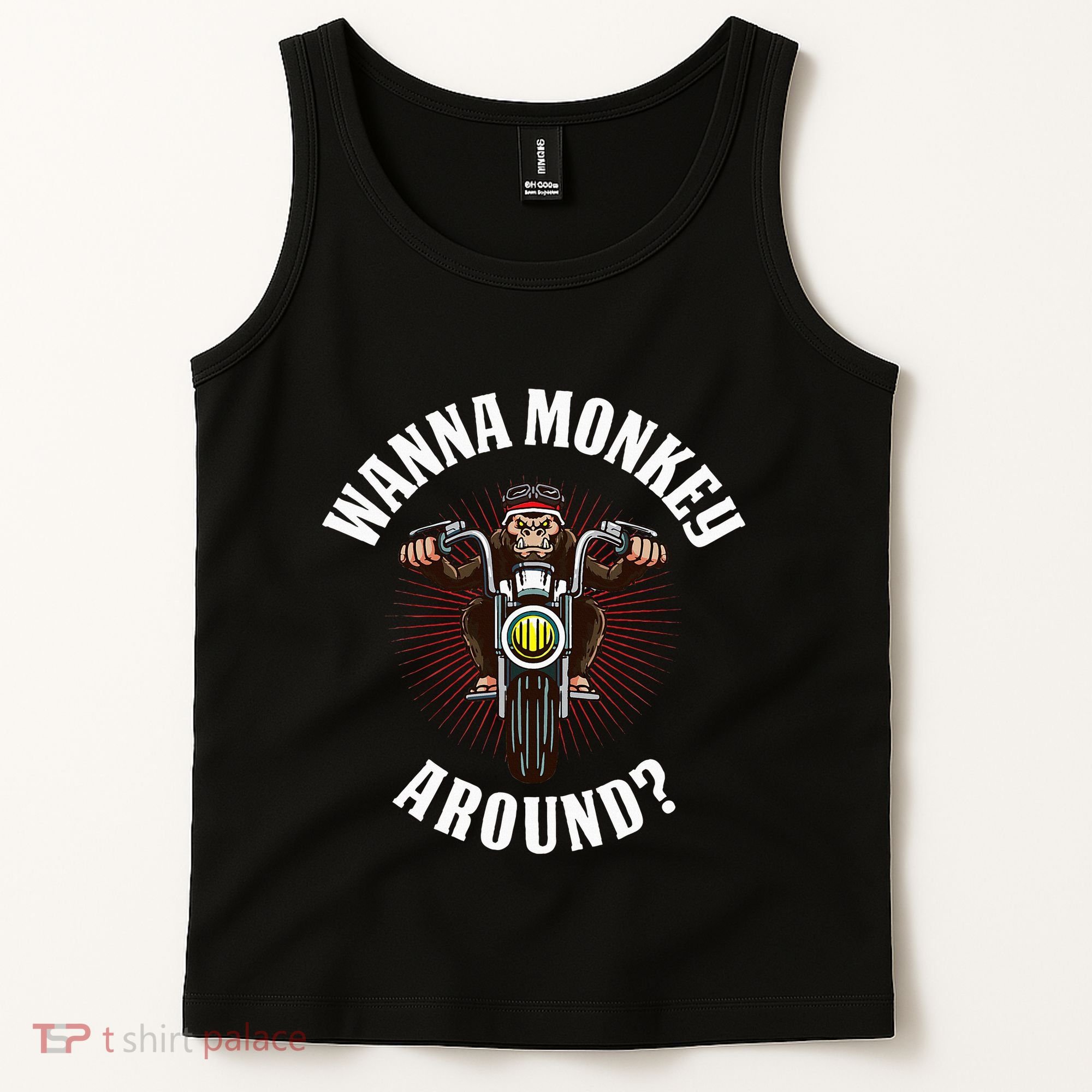Monkey Motorcycle Tank Top