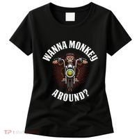 Monkey Motorcycle Women's T-Shirt thumb 0