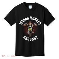 Monkey Motorcycle Kids T-Shirt thumb 0