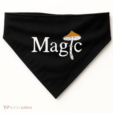 Magic Mushroom USA-Made Doggie Bandana