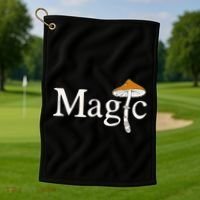 Magic Mushroom Golf Towel thumb 1