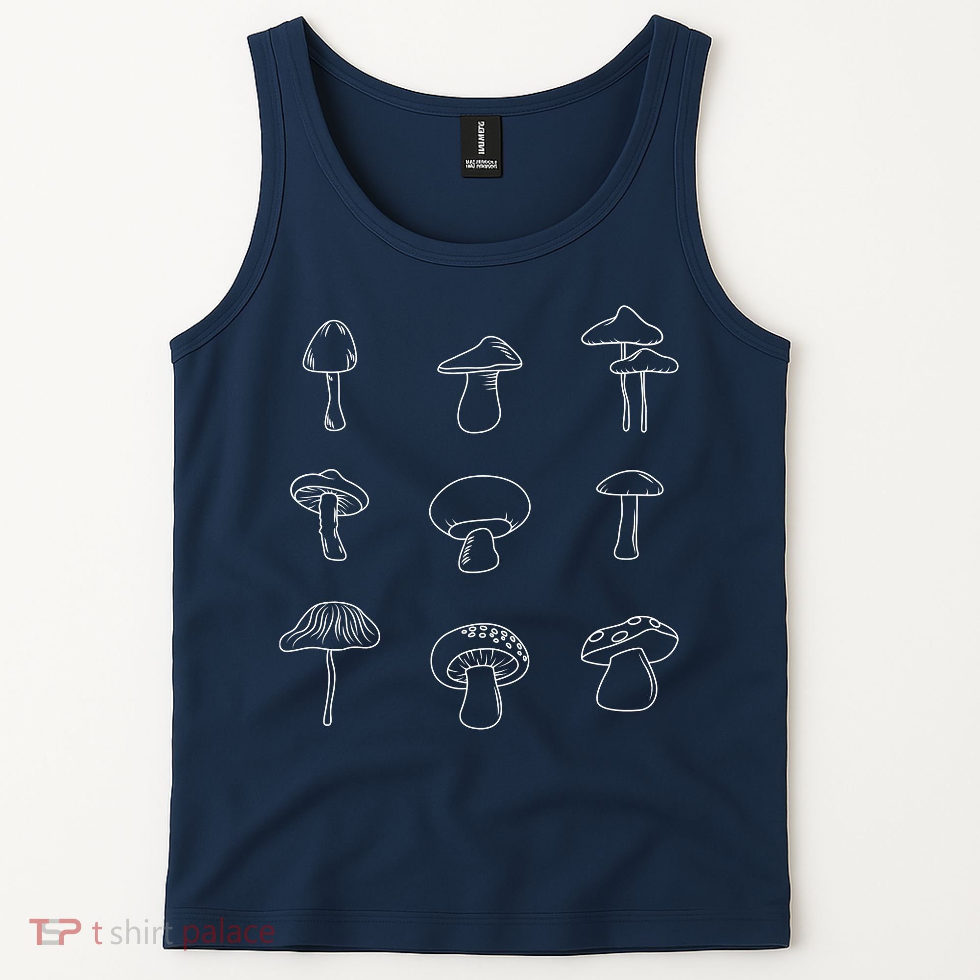 Mushroom Mycology Mushroom Whisperer Fungi Foraging Tank Top