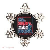 Ma Mama Mom Bruh Baseball Loud And Proud All Day Every Day Ornament thumb 0