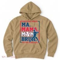 Ma Mama Mom Bruh Baseball Loud And Proud All Day Every Day Hoodie thumb 0