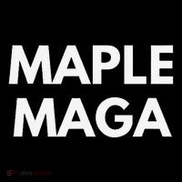 Maple Maga Mcga Make Canada Great Again USA-Made Doggie Bandana thumb 2