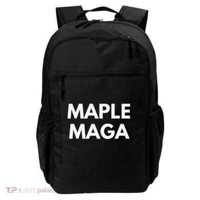Maple Maga Mcga Make Canada Great Again Backpack