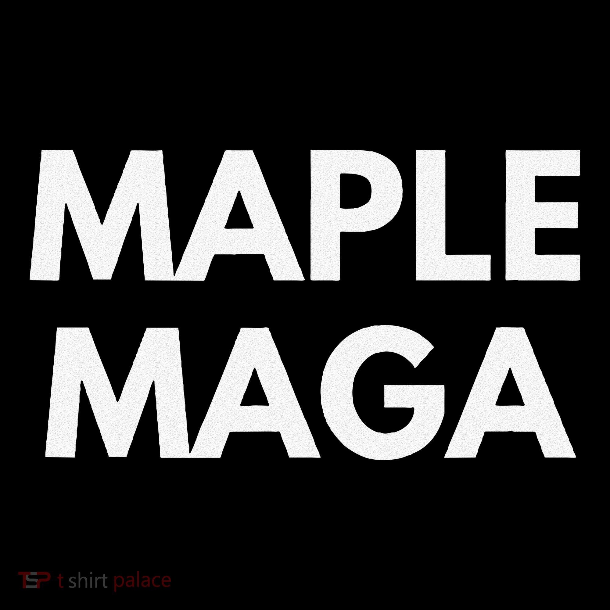 Maple Maga Mcga Make Canada Great Again Women's Hoodie