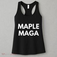 Maple Maga Mcga Make Canada Great Again Women's Tank Top thumb 3