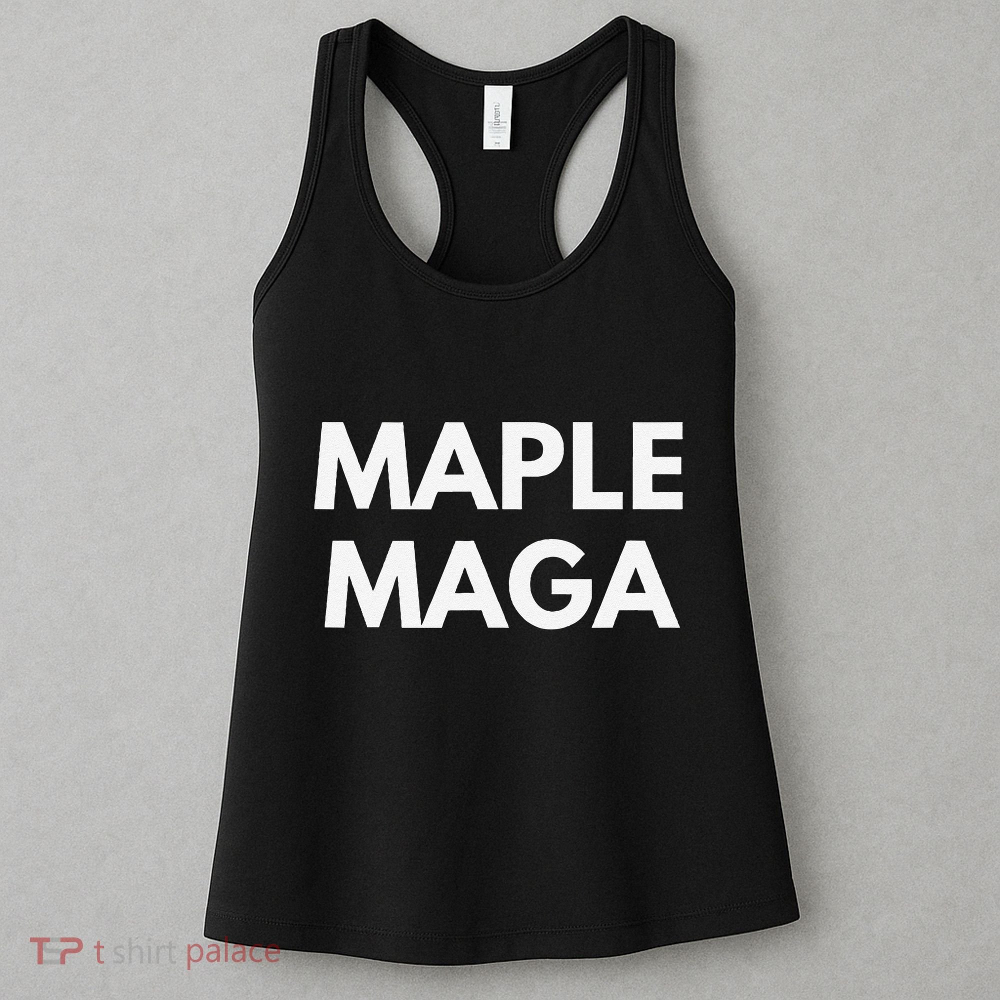 Maple Maga Mcga Make Canada Great Again Women's Tank Top