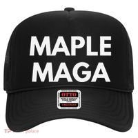 Maple Maga Mcga Make Canada Great Again Hat thumb 0