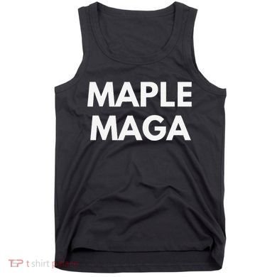 Maple Maga Mcga Make Canada Great Again Tank Top