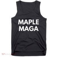 Maple Maga Mcga Make Canada Great Again Tank Top thumb 0