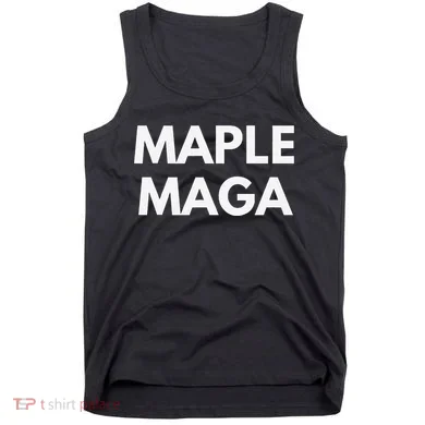 Maple Maga Mcga Make Canada Great Again Tank Top