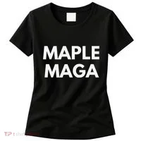 Maple Maga Mcga Make Canada Great Again Women's T-Shirt thumb 0
