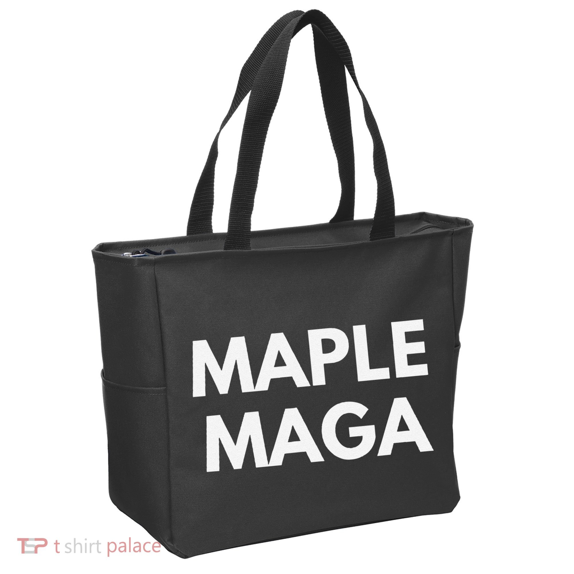 Maple Maga Mcga Make Canada Great Again Tote Bag