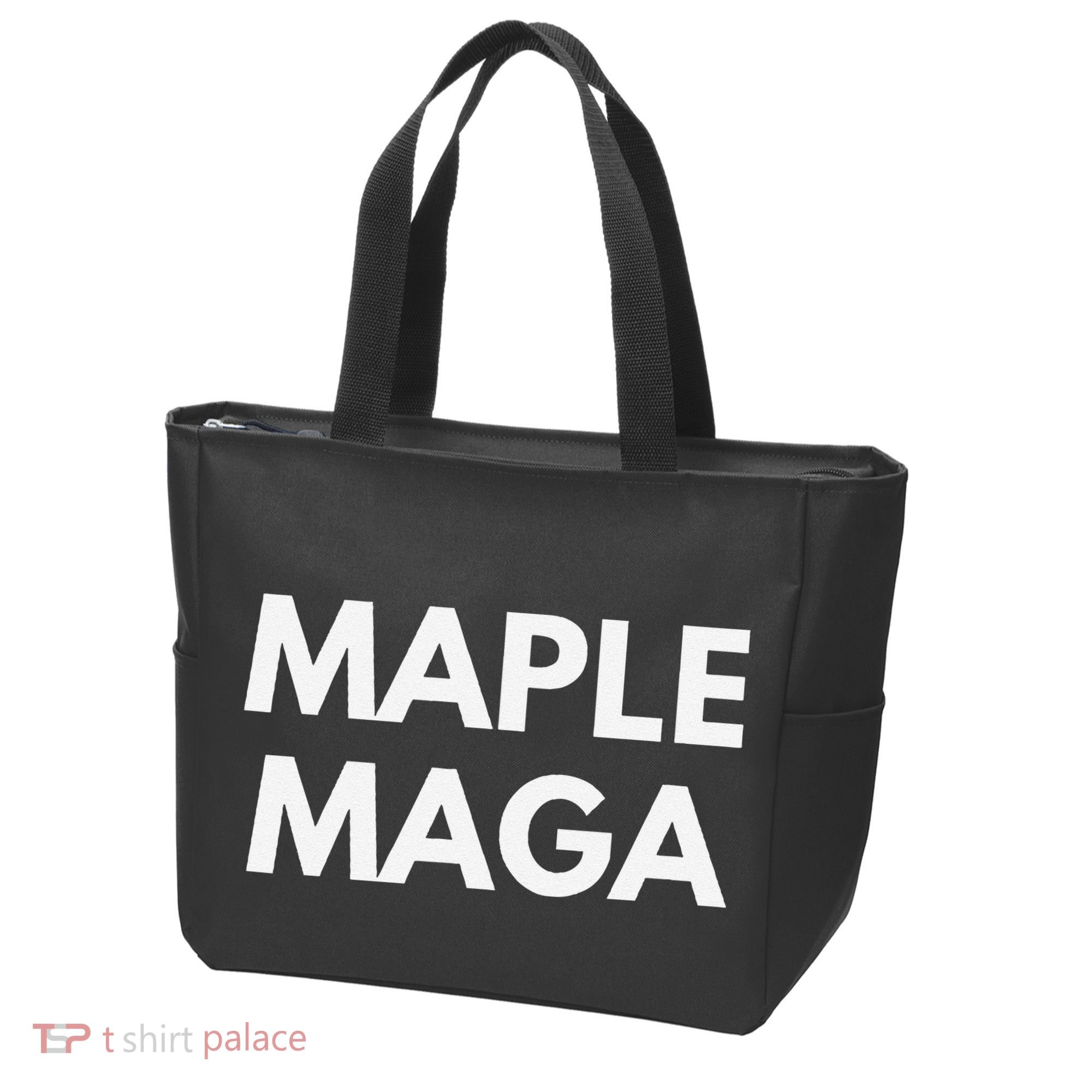 Maple Maga Mcga Make Canada Great Again Tote Bag