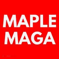 Maple Maga Mcga Make Canada Great Again Santa Hat thumb 1