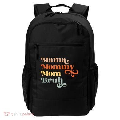 Mama Mommy Mom Bruh Retro Backpack