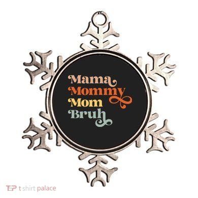 Mama Mommy Mom Bruh Retro Ornament