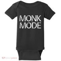 Monk Mode Meditation Yoga Novelty Baby Bodysuit thumb 0