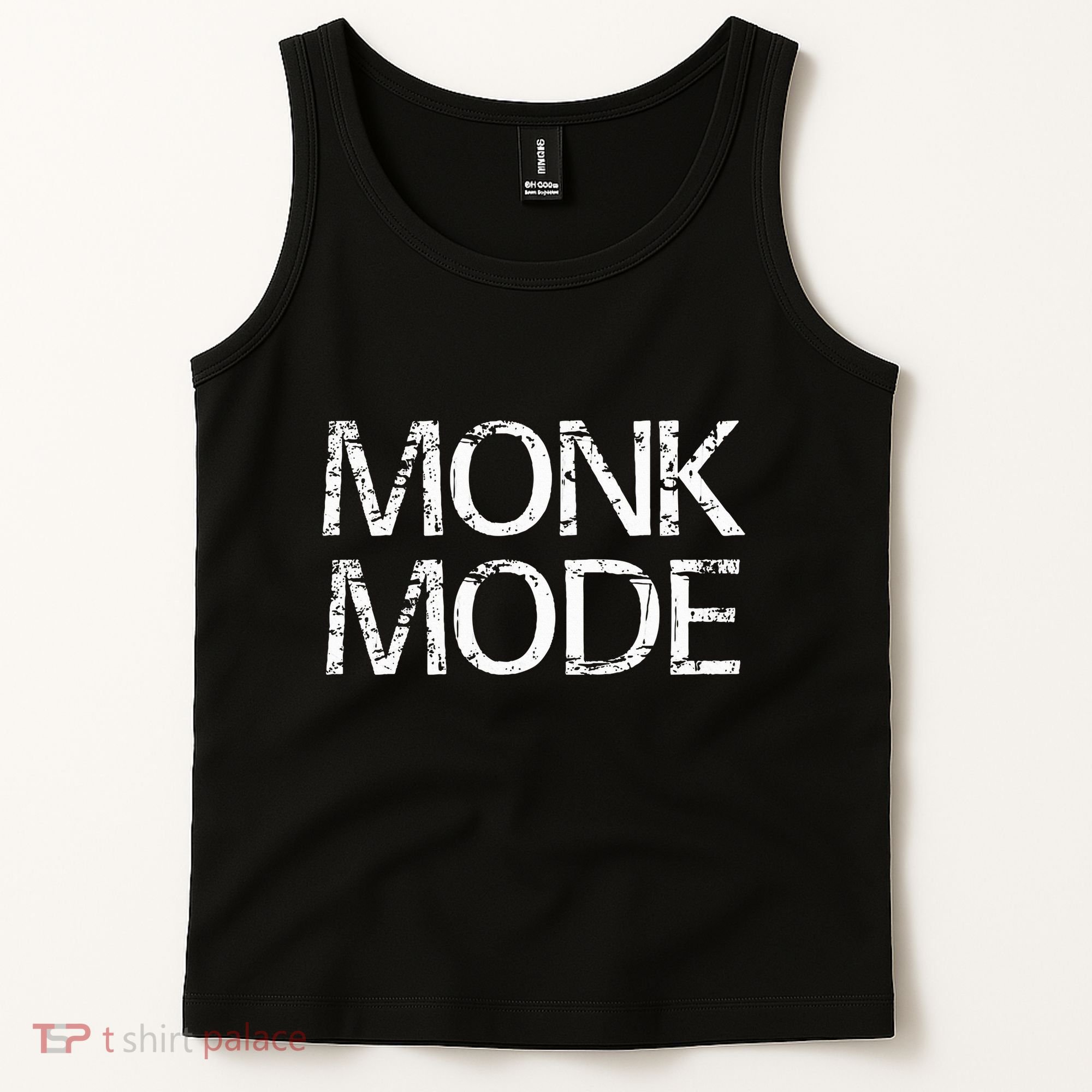 Monk Mode Meditation Yoga Novelty Tank Top