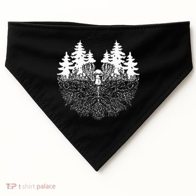 Mycelium Mushroom USA-Made Doggie Bandana
