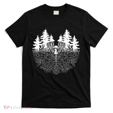 Mycelium Mushroom T-Shirt