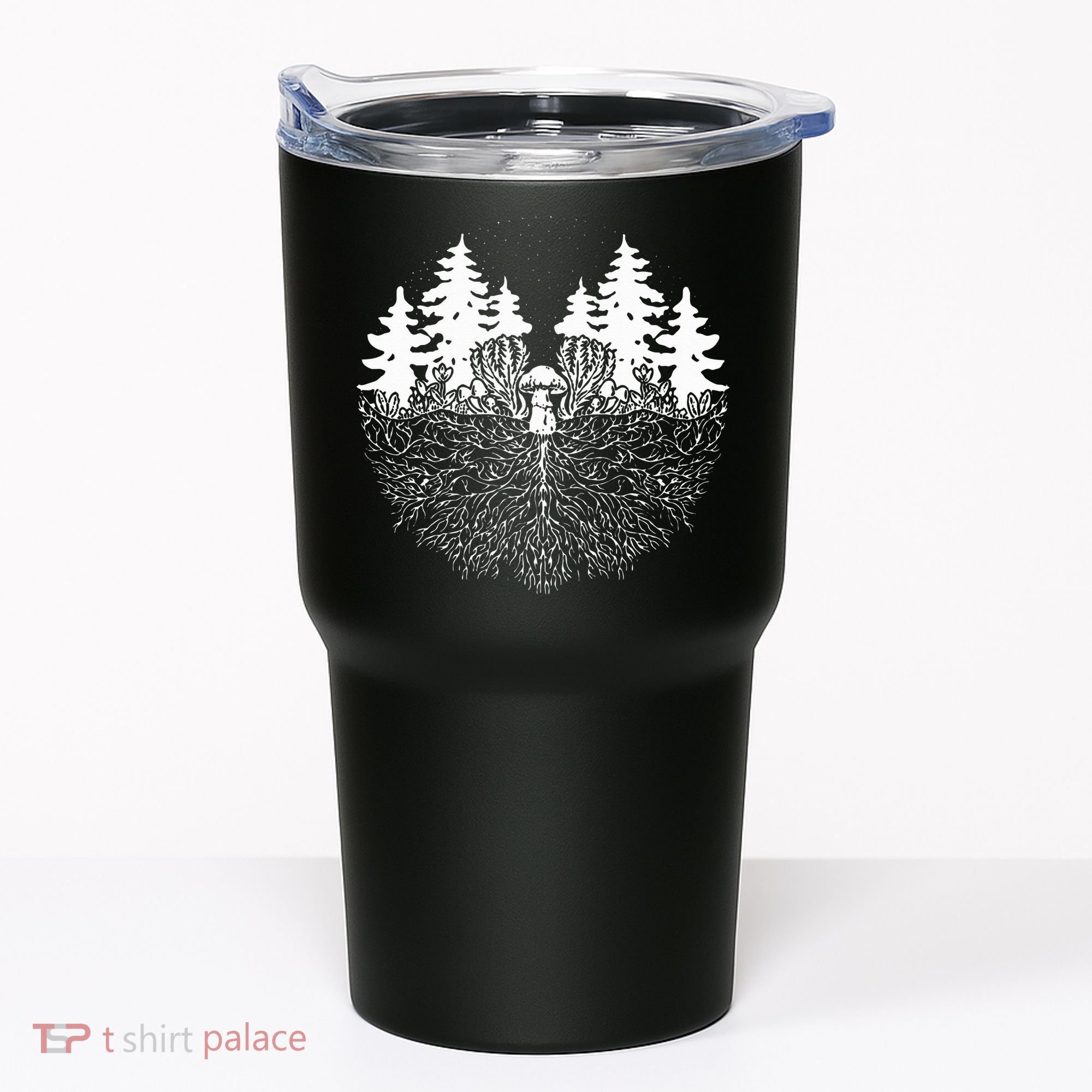Mycelium Mushroom Tumbler